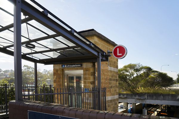 Architecture & Access Sydney Light rail accessible lift works